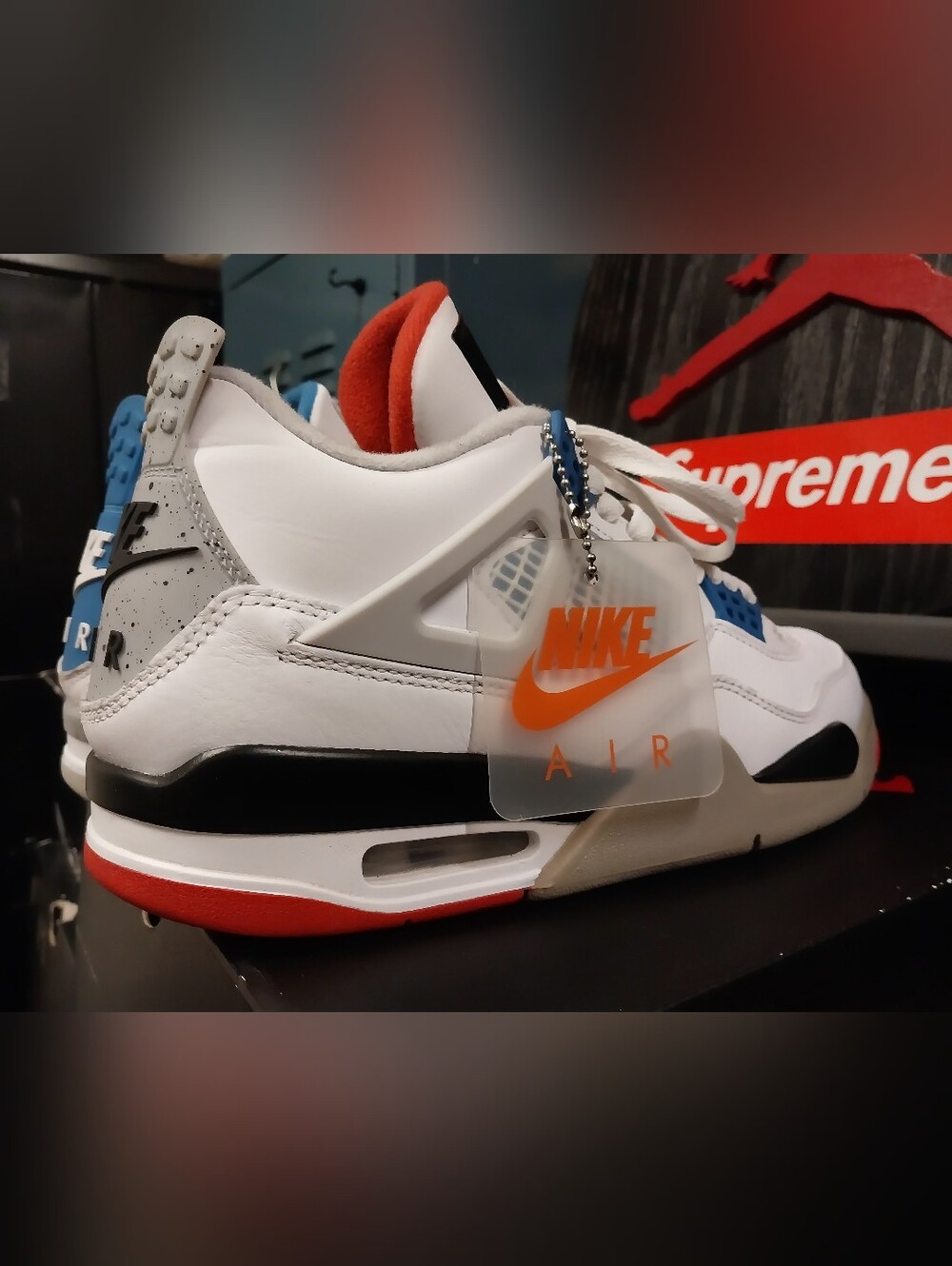 Retro Jordan 4 'What The' Size 9 Men's